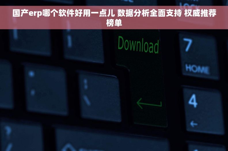 国产erp哪个软件好用一点儿 数据分析全面支持 权威推荐榜单
