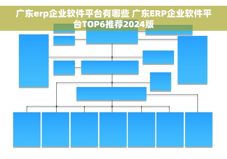 广东erp企业软件平台有哪些 广东ERP企业软件平台TOP6推荐2024版