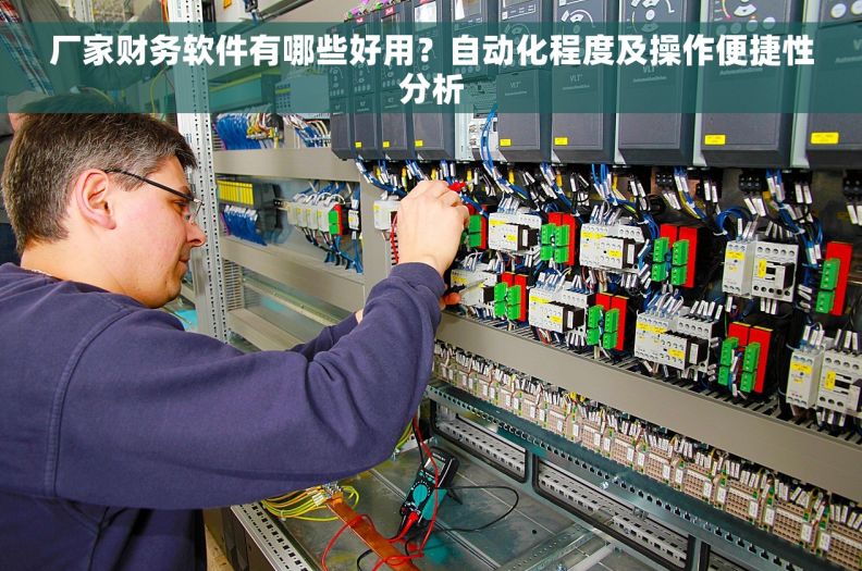 厂家财务软件有哪些好用？自动化程度及操作便捷性分析