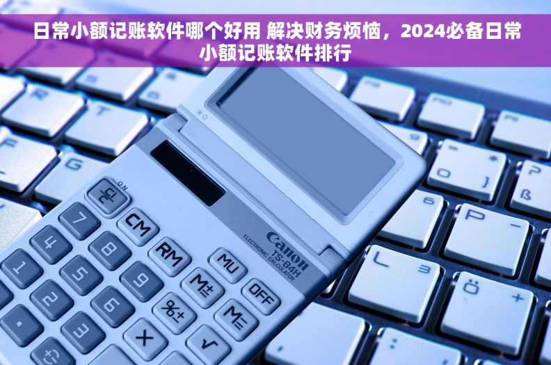 日常小额记账软件哪个好用 解决财务烦恼，2024必备日常小额记账软件排行