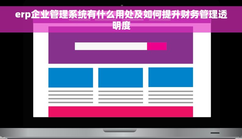 erp企业管理系统有什么用处及如何提升财务管理透明度