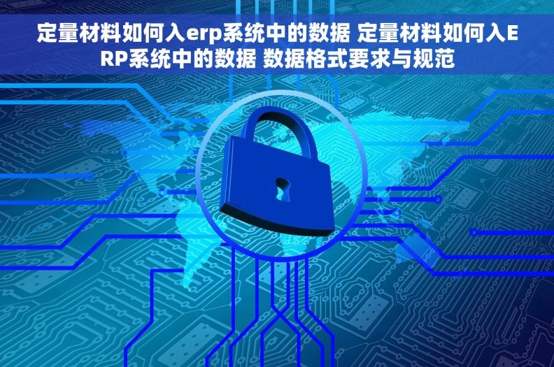 定量材料如何入erp系统中的数据 定量材料如何入ERP系统中的数据 数据格式要求与规范 定量材料如何入erp系统中的数据 定量材料如何入ERP系统中的数据 数据格式要求与规范