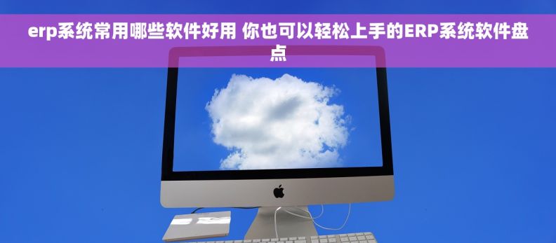 erp系统常用哪些软件好用 你也可以轻松上手的ERP系统软件盘点