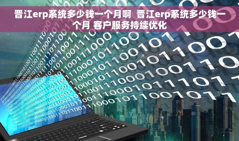 晋江erp系统多少钱一个月啊  晋江erp系统多少钱一个月 客户服务持续优化