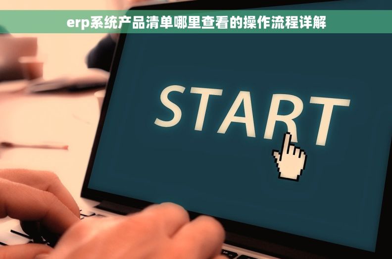 erp系统产品清单哪里查看的操作流程详解