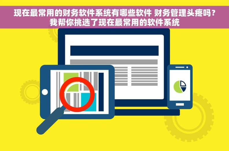 现在最常用的财务软件系统有哪些软件 财务管理头疼吗？我帮你挑选了现在最常用的软件系统
