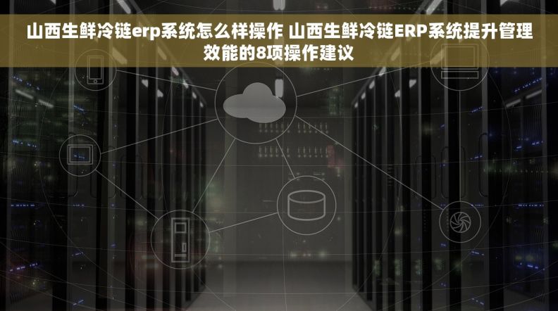 山西生鲜冷链erp系统怎么样操作 山西生鲜冷链ERP系统提升管理效能的8项操作建议