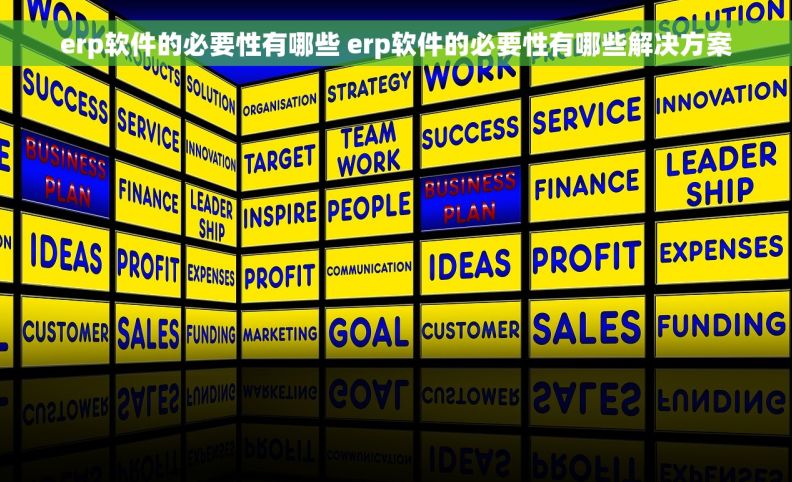 erp软件的必要性有哪些 erp软件的必要性有哪些解决方案