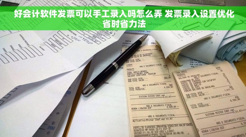  好会计软件发票可以手工录入吗怎么弄 发票录入设置优化 省时省力法