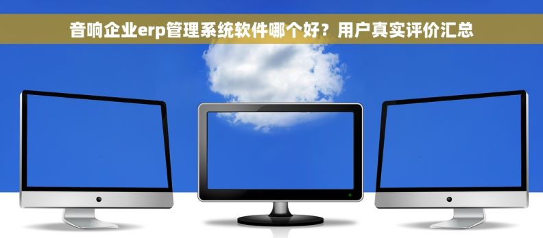 音响企业erp管理系统软件哪个好？用户真实评价汇总