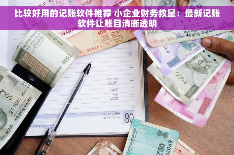 比较好用的记账软件推荐 小企业财务救星：最新记账软件让账目清晰透明