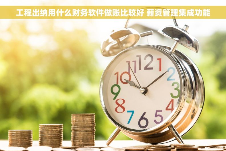 工程出纳用什么财务软件做账比较好 薪资管理集成功能 工程出纳用什么财务软件做账比较好 薪资管理集成功能