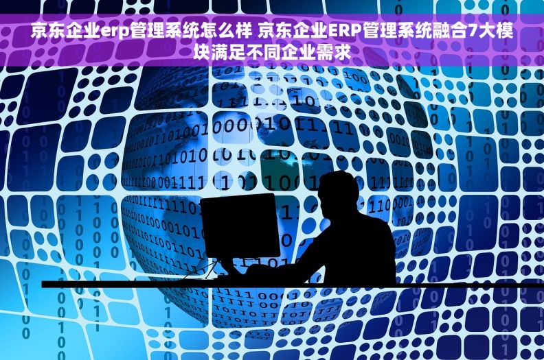 京东企业erp管理系统怎么样 京东企业ERP管理系统融合7大模块满足不同企业需求