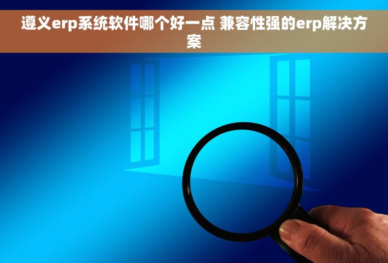 遵义erp系统软件哪个好一点 兼容性强的erp解决方案 遵义erp系统软件哪个好一点 兼容性强的erp解决方案