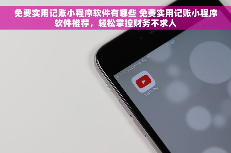 免费实用记账小程序软件有哪些 免费实用记账小程序软件推荐，轻松掌控财务不求人