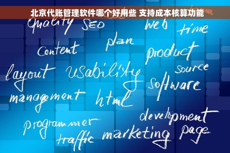   北京代账管理软件哪个好用些 支持成本核算功能