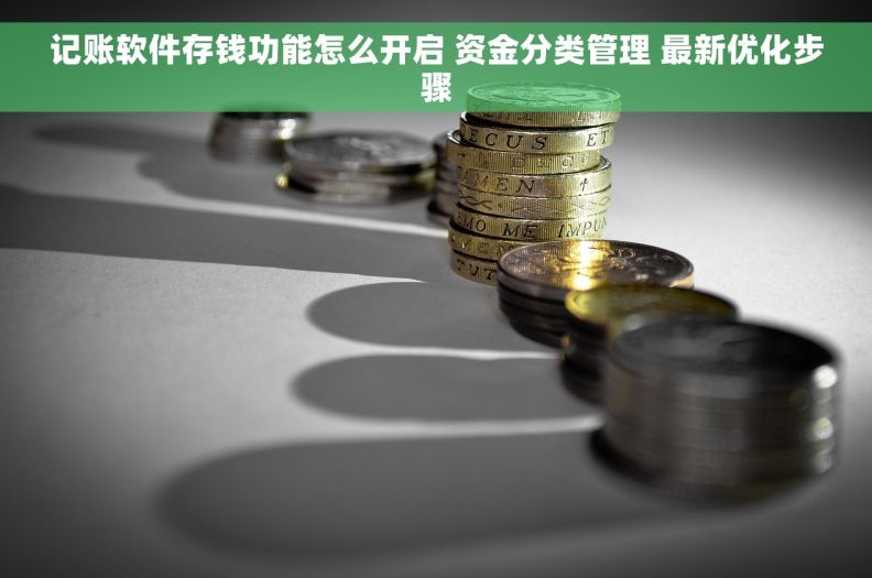 记账软件存钱功能怎么开启 资金分类管理 最新优化步骤