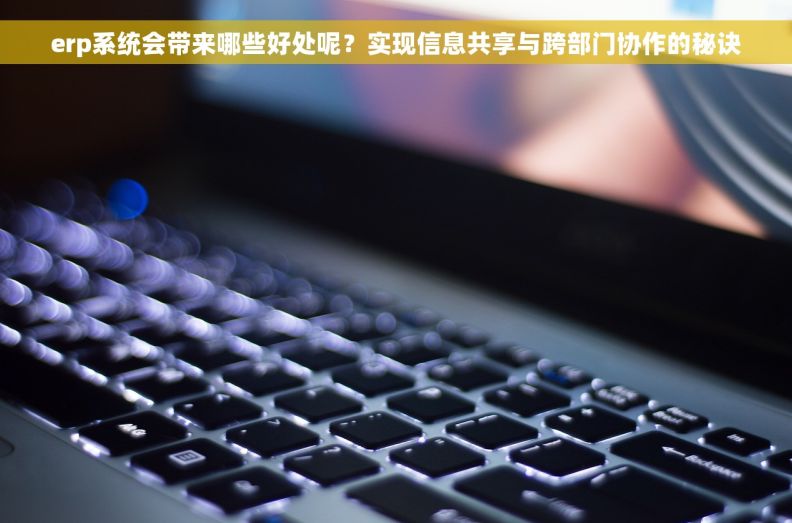 erp系统会带来哪些好处呢？实现信息共享与跨部门协作的秘诀