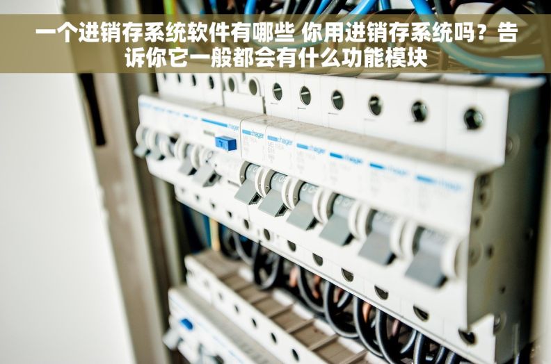 一个进销存系统软件有哪些 你用进销存系统吗？告诉你它一般都会有什么功能模块