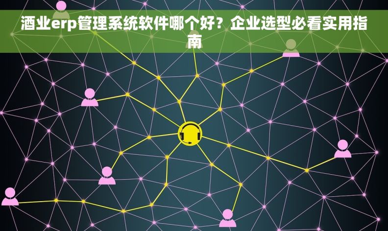 酒业erp管理系统软件哪个好？企业选型必看实用指南
