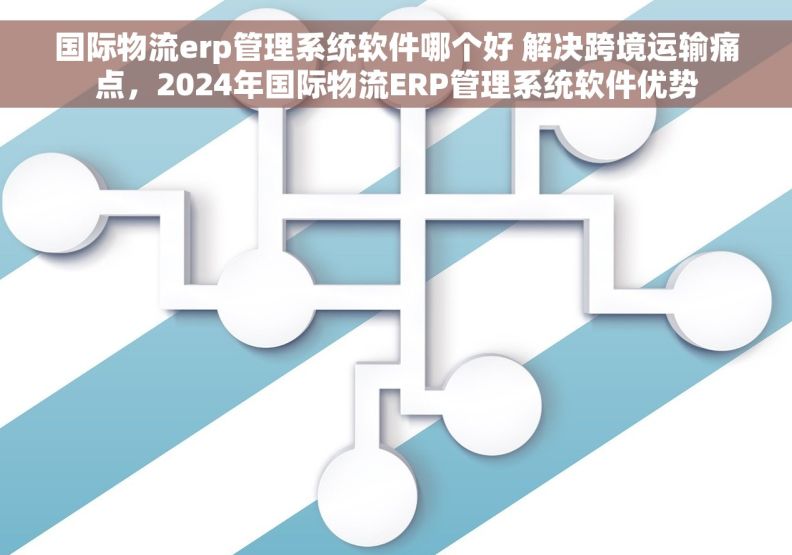 国际物流erp管理系统软件哪个好 解决跨境运输痛点，2024年国际物流ERP管理系统软件优势