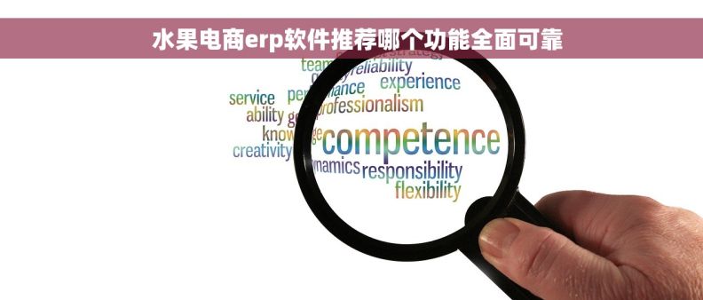   水果电商erp软件推荐哪个功能全面可靠