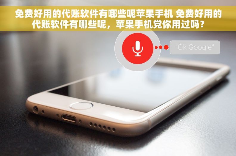 免费好用的代账软件有哪些呢苹果手机 免费好用的代账软件有哪些呢，苹果手机党你用过吗？