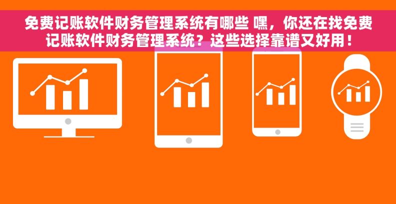 免费记账软件财务管理系统有哪些 嘿，你还在找免费记账软件财务管理系统？这些选择靠谱又好用！