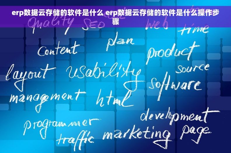 erp数据云存储的软件是什么 erp数据云存储的软件是什么操作步骤