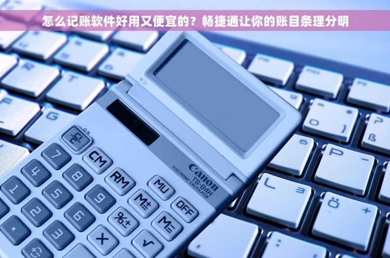 怎么记账软件好用又便宜的？畅捷通让你的账目条理分明