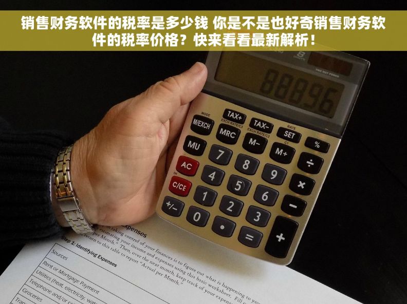 销售财务软件的税率是多少钱 你是不是也好奇销售财务软件的税率价格？快来看看最新解析！