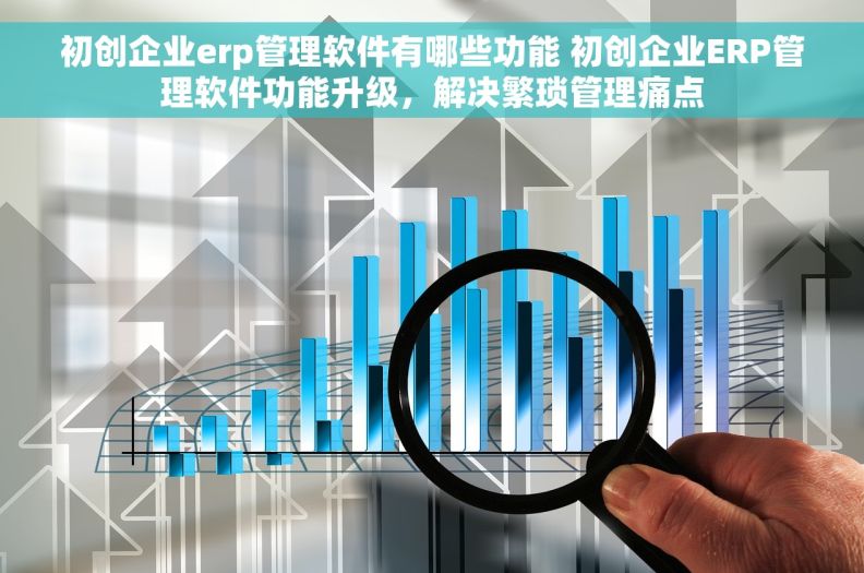 初创企业erp管理软件有哪些功能 初创企业ERP管理软件功能升级，解决繁琐管理痛点