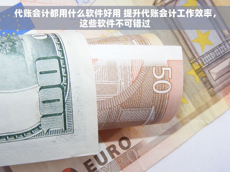 代账会计都用什么软件好用 提升代账会计工作效率，这些软件不可错过