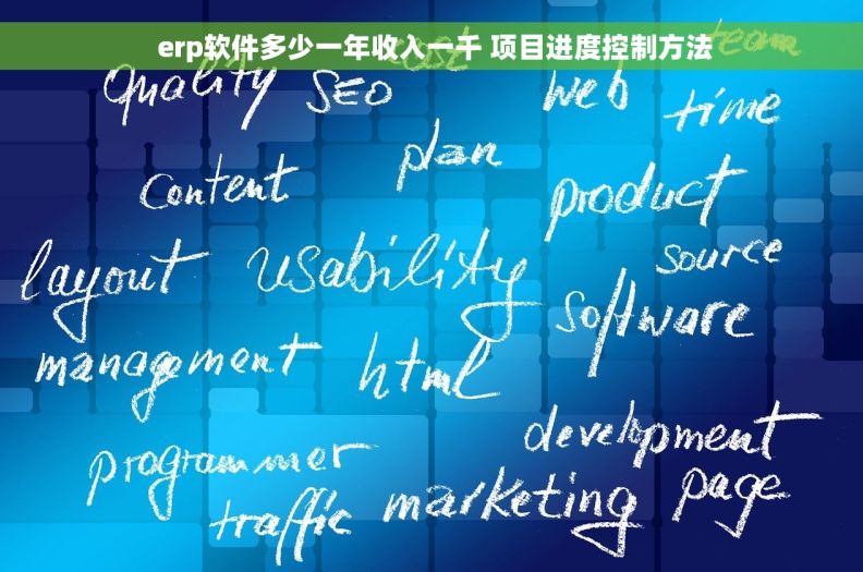 erp软件多少一年收入一千 项目进度控制方法 erp软件多少一年收入一千 项目进度控制方法
