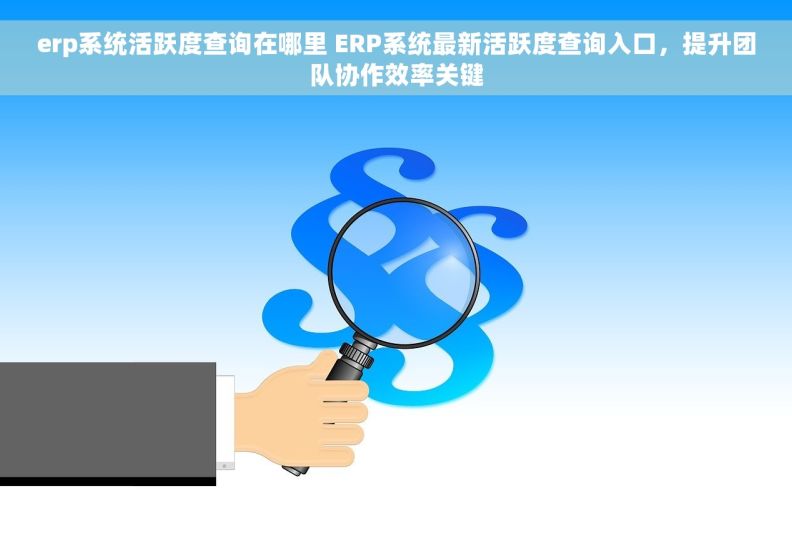 erp系统活跃度查询在哪里 ERP系统最新活跃度查询入口,提升团队协作效率关键 erp系统活跃度查询在哪里 ERP系统最新活跃度查询入口,提升团队协作效率关键