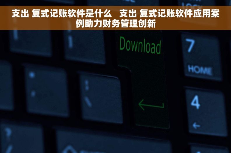 支出 复式记账软件是什么   支出 复式记账软件应用案例助力财务管理创新