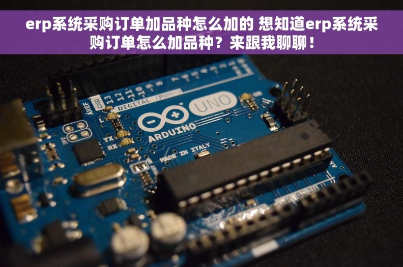erp系统采购订单加品种怎么加的 想知道erp系统采购订单怎么加品种？来跟我聊聊！