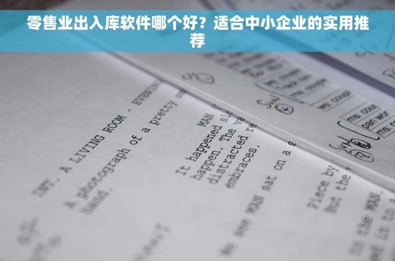 零售业出入库软件哪个好？适合中小企业的实用推荐
