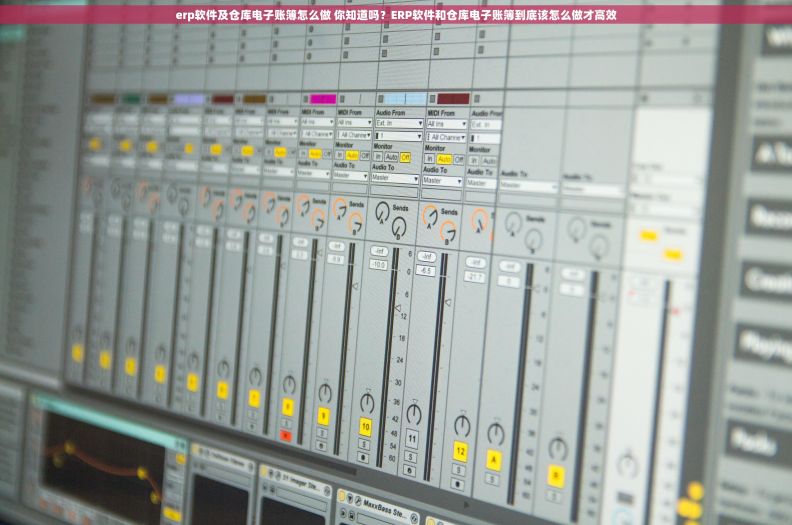 erp软件及仓库电子账簿怎么做 你知道吗？ERP软件和仓库电子账簿到底该怎么做才高效