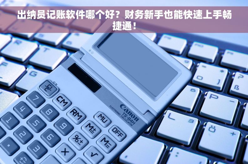 出纳员记账软件哪个好？财务新手也能快速上手畅捷通！