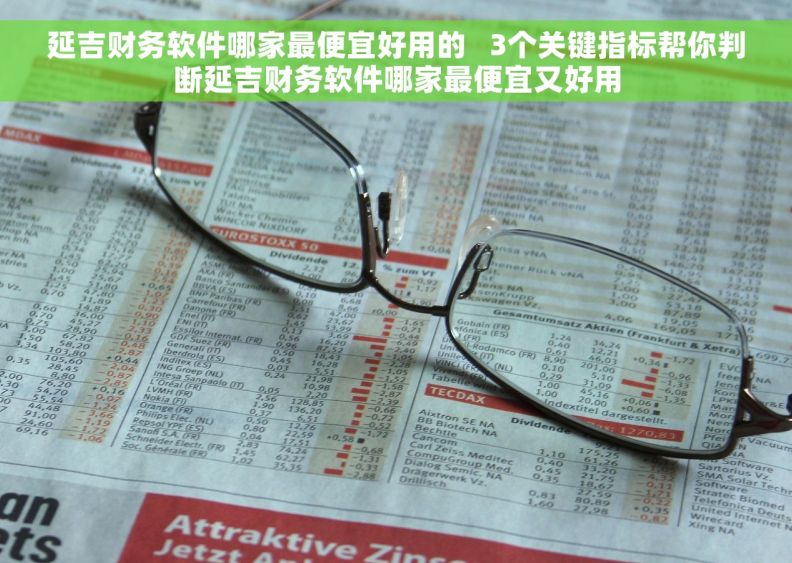 延吉财务软件哪家最便宜好用的   3个关键指标帮你判断延吉财务软件哪家最便宜又好用