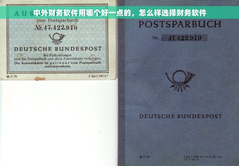 中外财务软件用哪个好一点的，怎么样选择财务软件