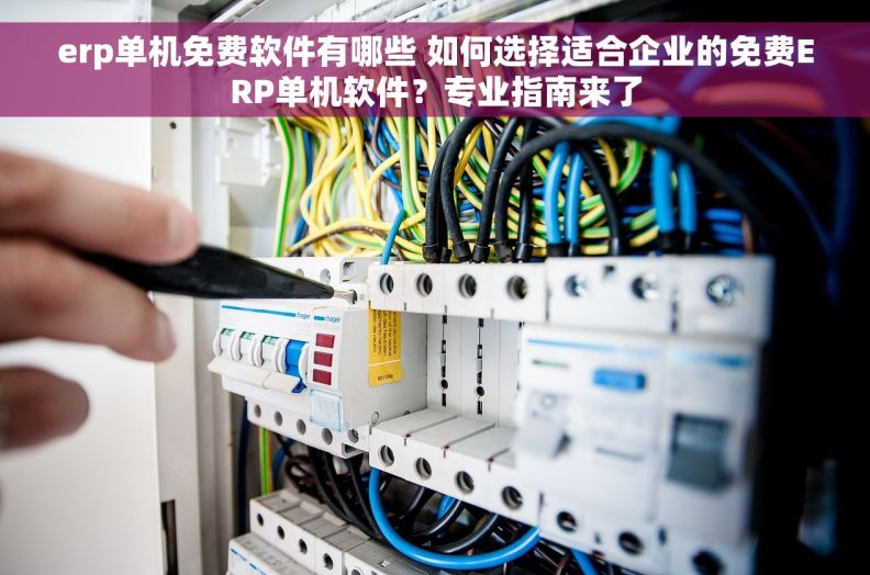 erp单机免费软件有哪些 如何选择适合企业的免费ERP单机软件？专业指南来了