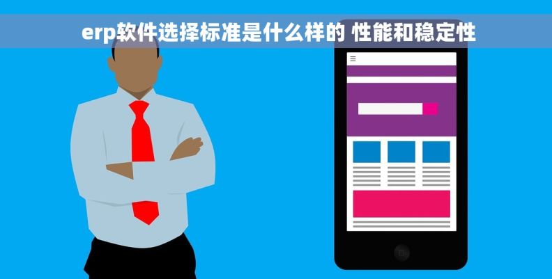  erp软件选择标准是什么样的 性能和稳定性