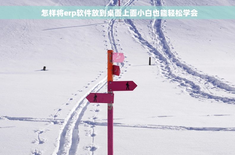   怎样将erp软件放到桌面上面小白也能轻松学会
