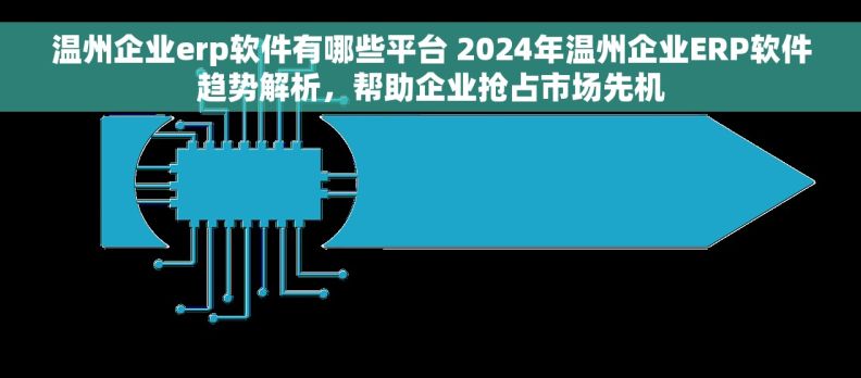 温州企业erp软件有哪些平台 2024年温州企业ERP软件趋势解析，帮助企业抢占市场先机