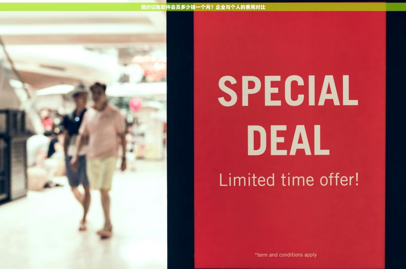 简约记账软件会员多少钱一个月？企业与个人的费用对比