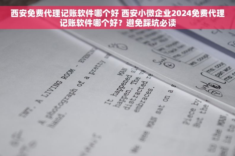 西安免费代理记账软件哪个好 西安小微企业2024免费代理记账软件哪个好?避免踩坑必读 西安免费代理记账软件哪个好 西安小微企业2024免费代理记账软件哪个好?避免踩坑必读
