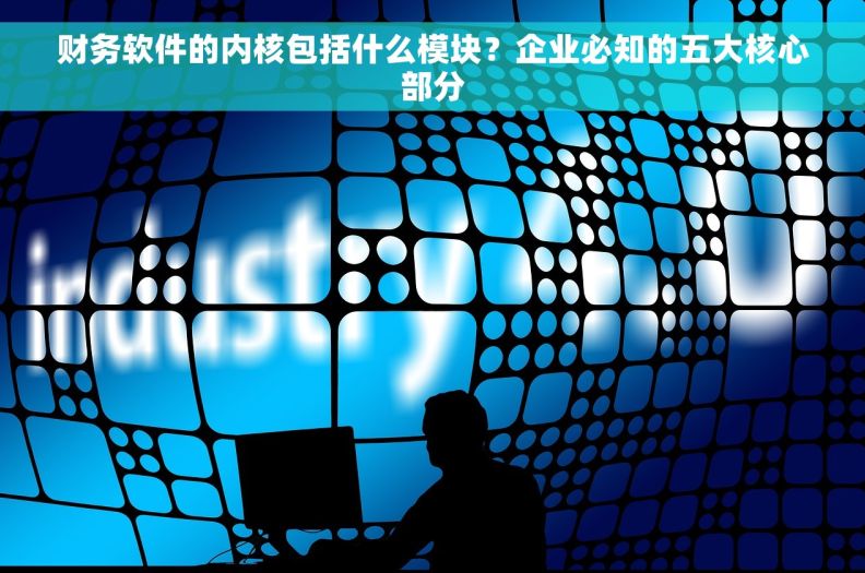财务软件的内核包括什么模块？企业必知的五大核心部分