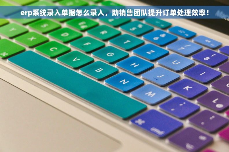 erp系统录入单据怎么录入，助销售团队提升订单处理效率！